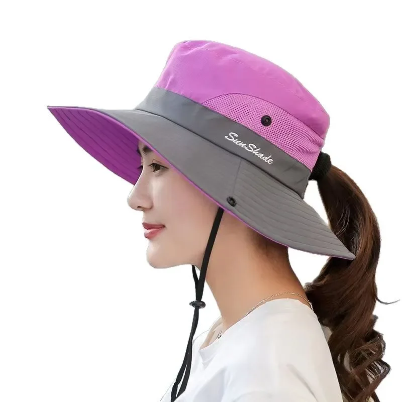 المرأة في الهواء الطلق الصيد تسلق الجبال قبعة الشمس طوي الكورية نمط واقية من الشمس قبعة مقاوم للماء قبعة الكرة التبعي
