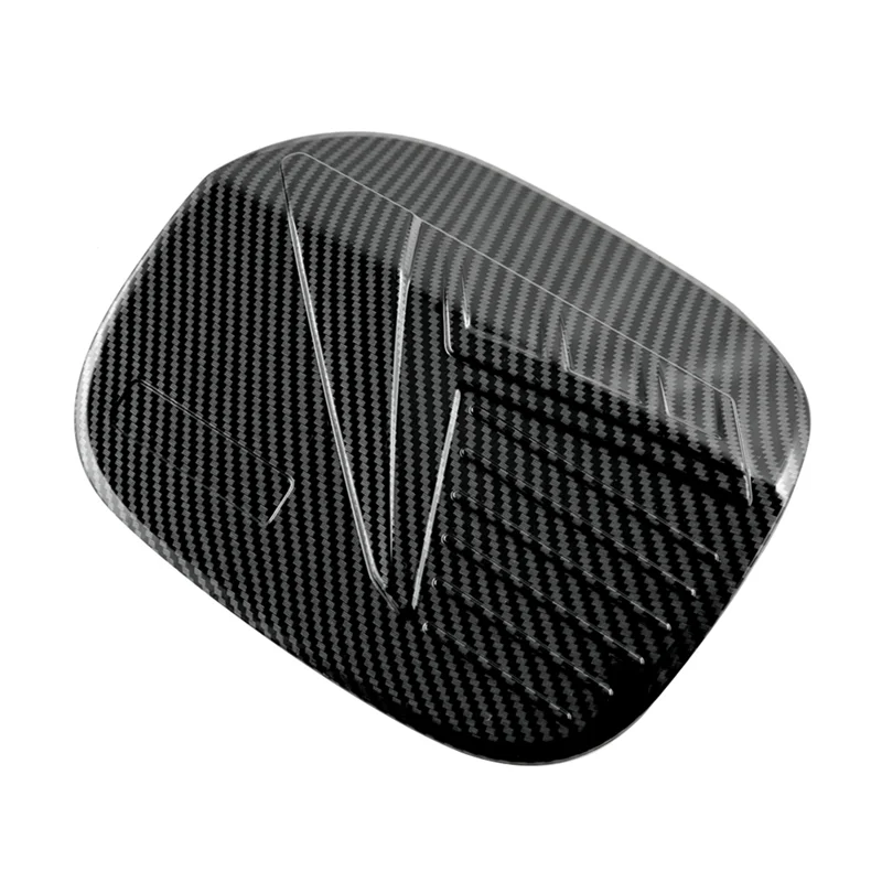 

For Mazda CX-50 CX50 2023 Car Fuel Gas Tank Cover Panel Protector Sticker Trim Accessories (ABS Carbon Fiber)