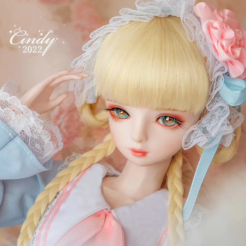 

Bjd 1/3 Doll Full Set 60cm Sweet Lolita Girl Princess Dolls Collection Handmade Articulated Ball-Joint Large Doll For Girls Toys