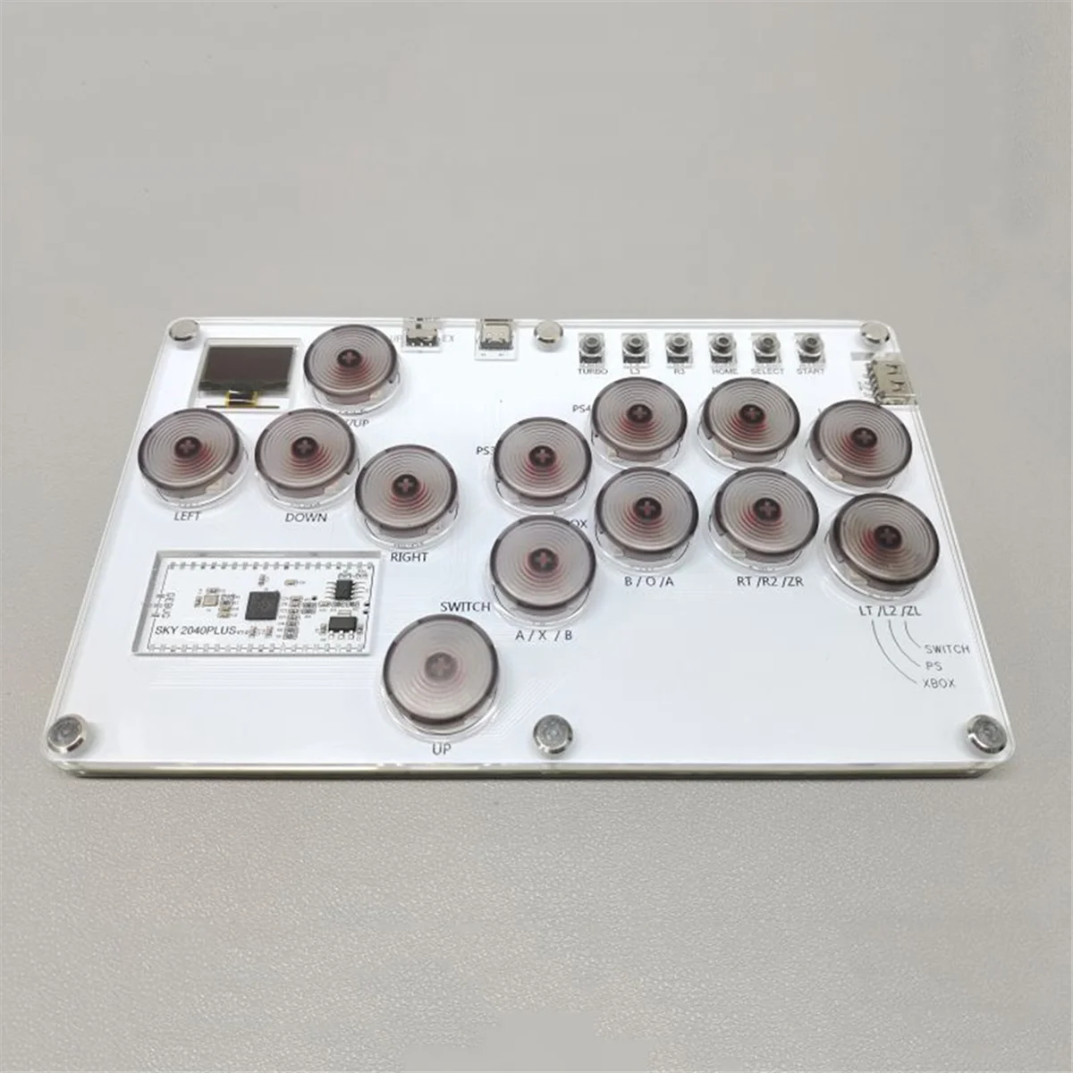 ADEGBO-تحكم ألعاب الأركيد المحسنة بـ 13 مفتاحًا، وحدة تحكم Hitbox Street Fighter B