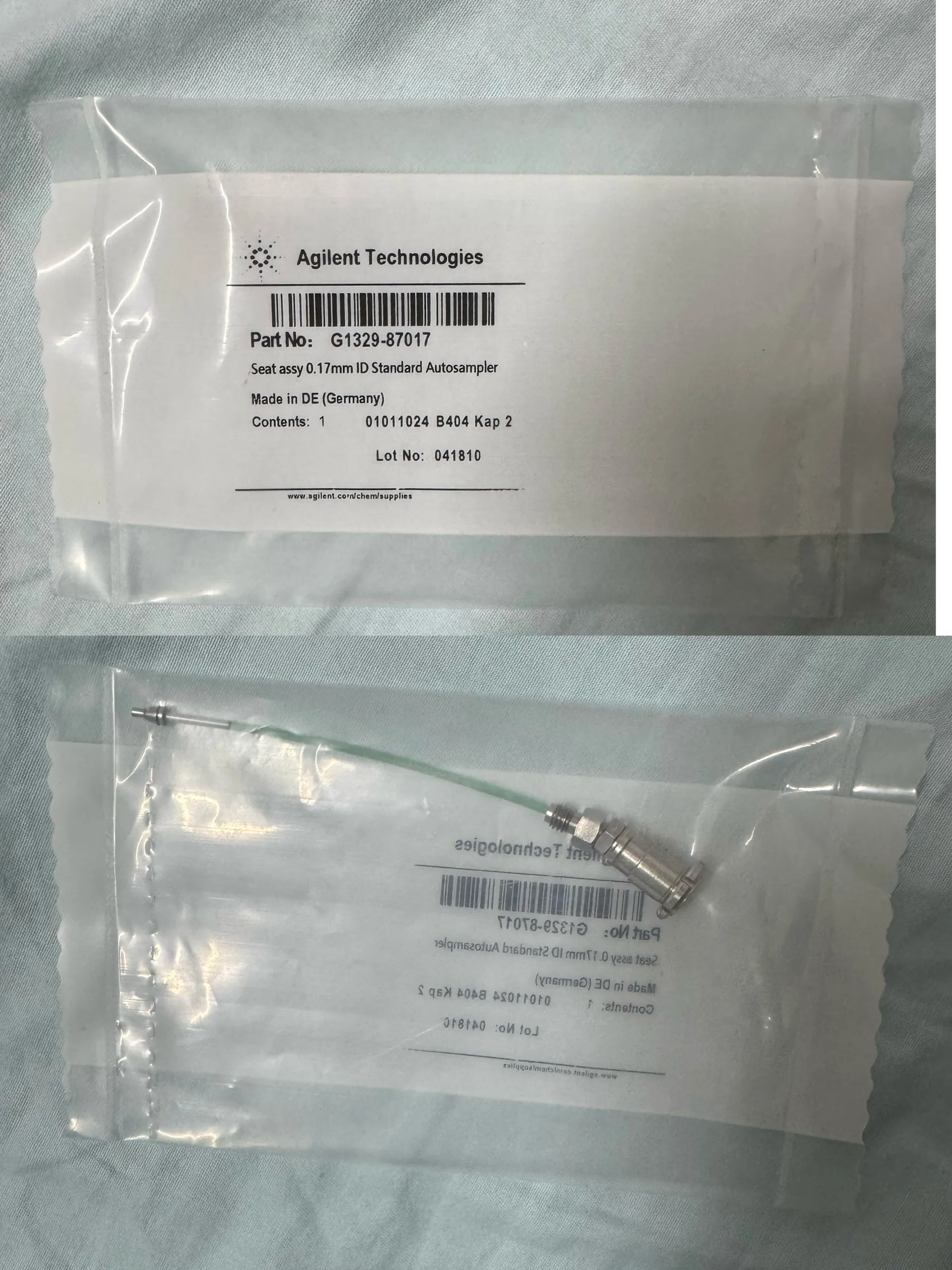 G1329-87017G1313-87201 Self-Injector  for G1313AG1329A Chromatography Column