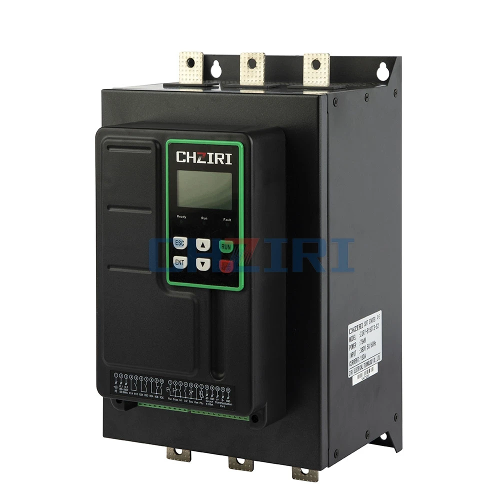 

CHZIRI 150A 75kW 380V± 20% Ensure Motor Smooth Starting Soft Start