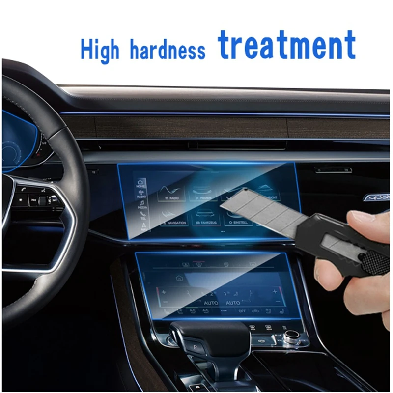 7 Inch For 2013-2016 Dongfeng Peugeot 508 Dashboard Navigation Membrane Car GPS Display Tempered Glass Screen Protective Film