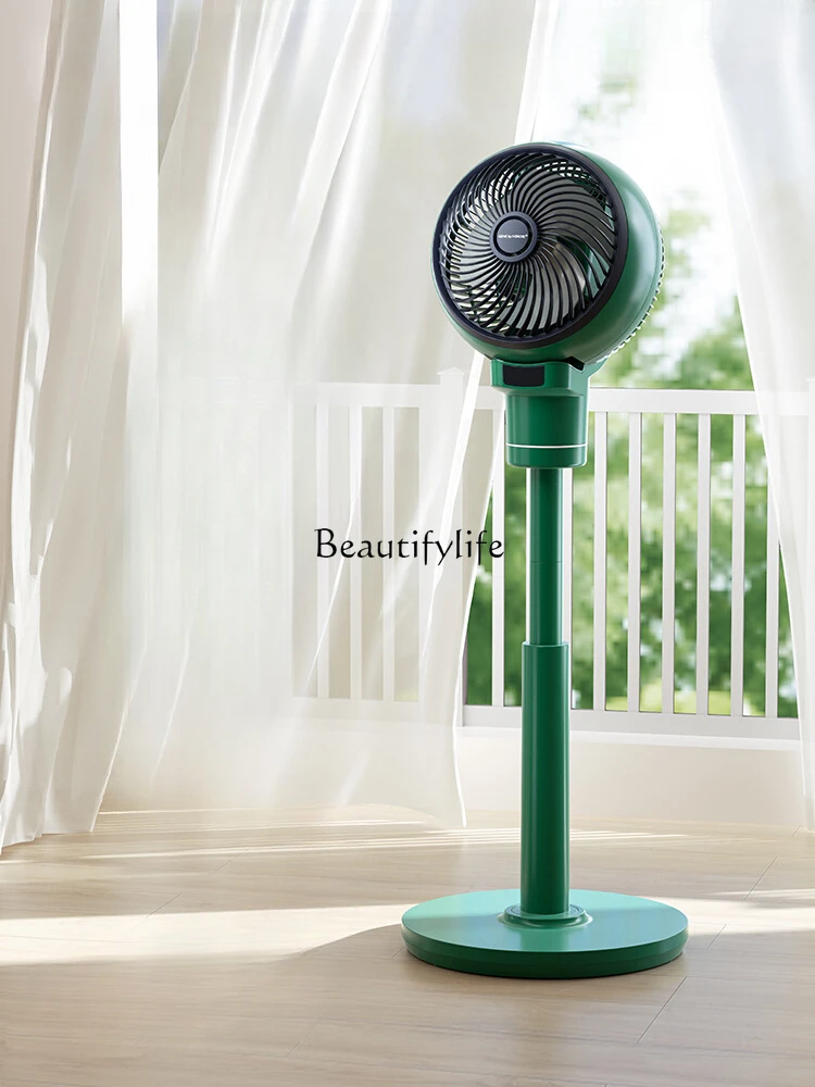 New Air Circulator Household Floor Electric Fan Mute Powerful Motor Desktop Shaking Head