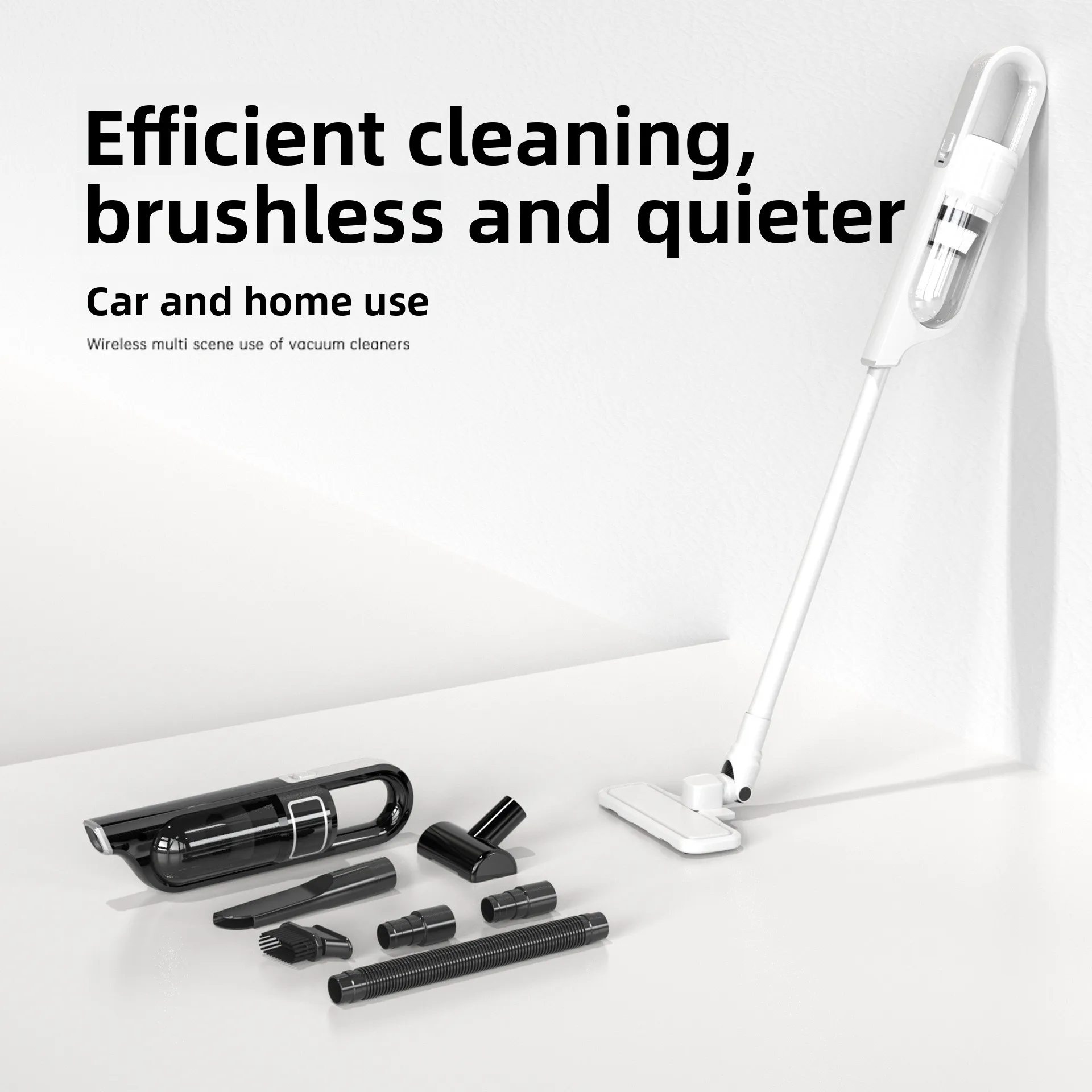 

Беспроводной ручной пылесос для автомобиля и дома с высокой мощностью всасывания, для шерсти животных, удобный, многофункциональный