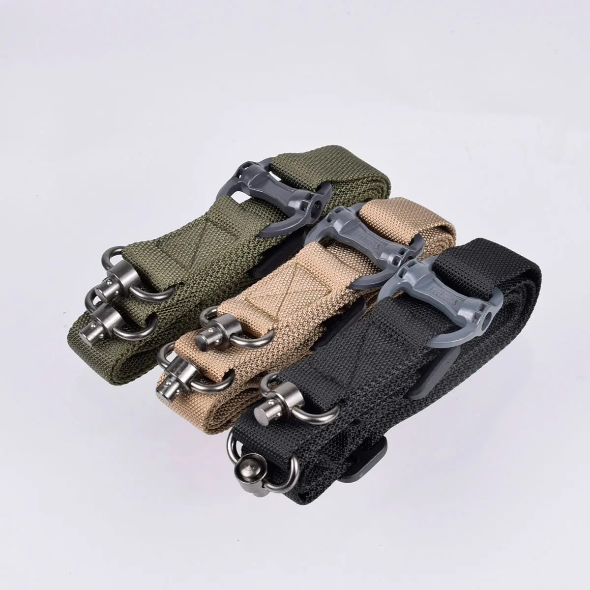 Adjustable MS4 Sling QD Mount Tactical Rifle Slings Nylon Gun Strap Metal Safety Straps HK416 Ruger 10/22 AR10 AR15