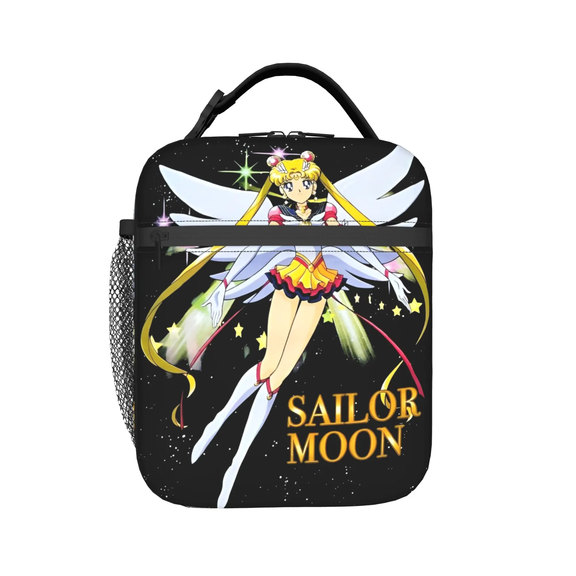 

Sailors Moons Luna girls anime Thermal Insulated Lunch Bags for School Portable Food Bag Container Thermal Cooler Lunch Boxes