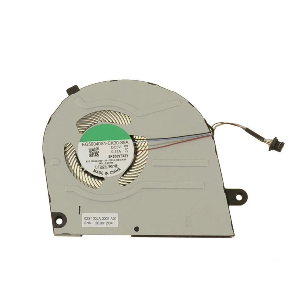 

Laptop CPU Fan For DELL For Inspiron 7400 0F4R10 F4R10 EG50040S1-CK30-S9A 023.100JA.0001 A01 DC5V 0.37A