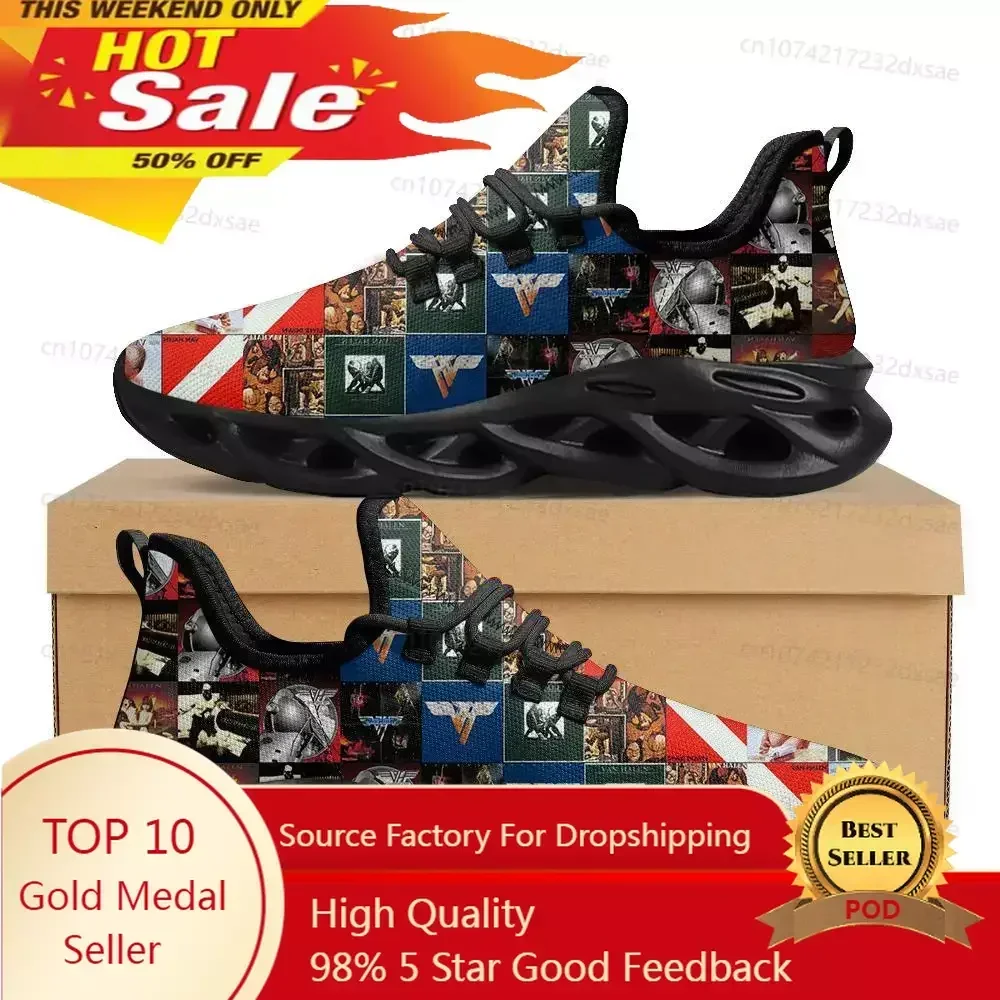 Van Evh 1984 Stripes Halen Sports Shoes Mens Women Teenager Kids Sneakers Rock Band 5150 Casual Custom Couple High Quality Shoes