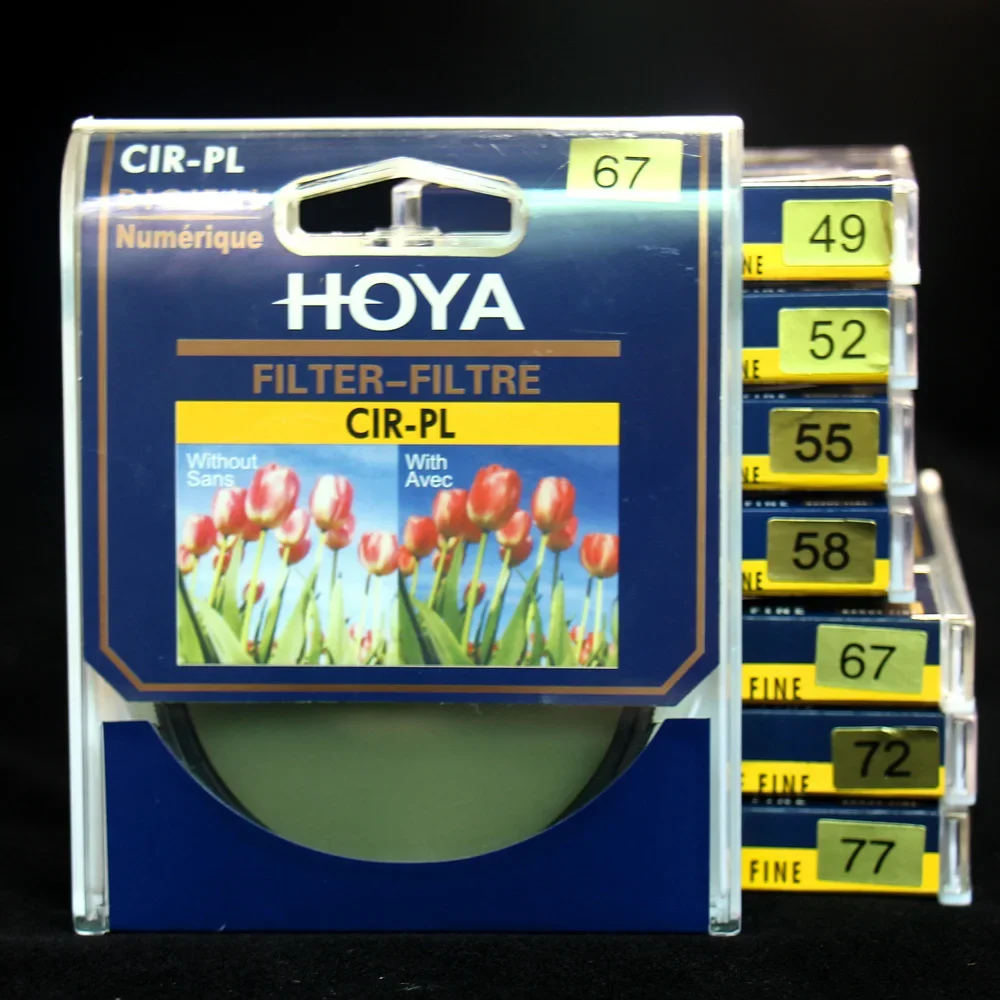 HOYA CPL Filter Polarizer Filter 40.5mm 43mm 46mm 49mm 52mm 55mm 58mm 62mm 67mm 72mm 77mm  for Nikon Canon Sony Fujifilm