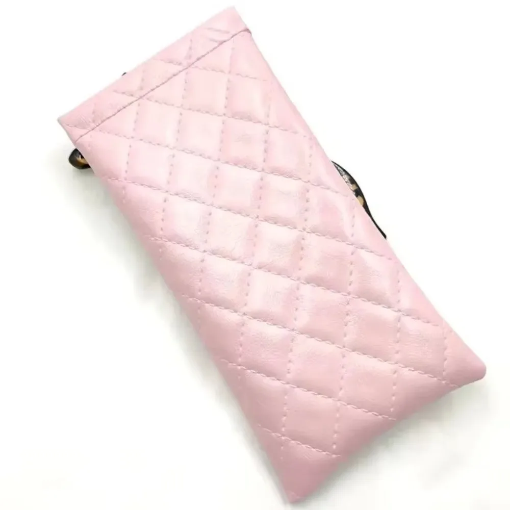 Single/Double-layer Sunglasses Storage Bag Waterproof High-end Glasses Bag PU Leather Eyeglasses Pouch