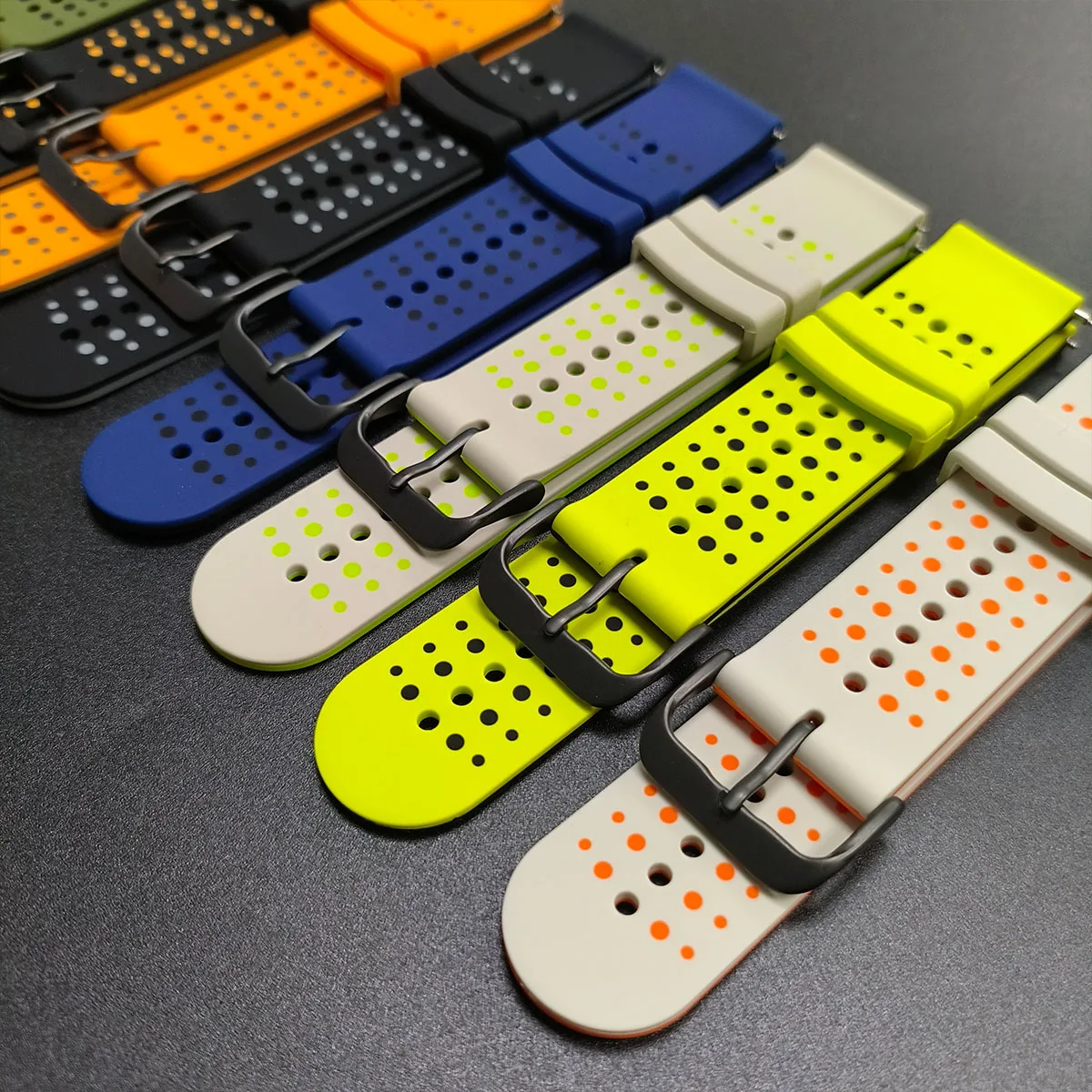 حزام سيليكون 22 مللي متر لـ Huami Amazfit BALANCE 2/Bip 6 Band لـ Amazfit GTR 4 3 2e/GTR 3 Pro/ستراتوس/الفهد إكسسوارات سوار #5