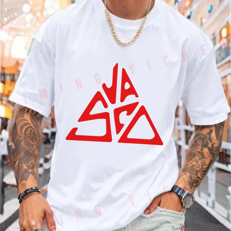 Herren Vasco Rossi Kein Gefahr F&uumlr Sie Druck Rot Musik T-Shirt Moto Riders Summer Men's Fashion Casual O-Neck Tops Tee 2026 view 2