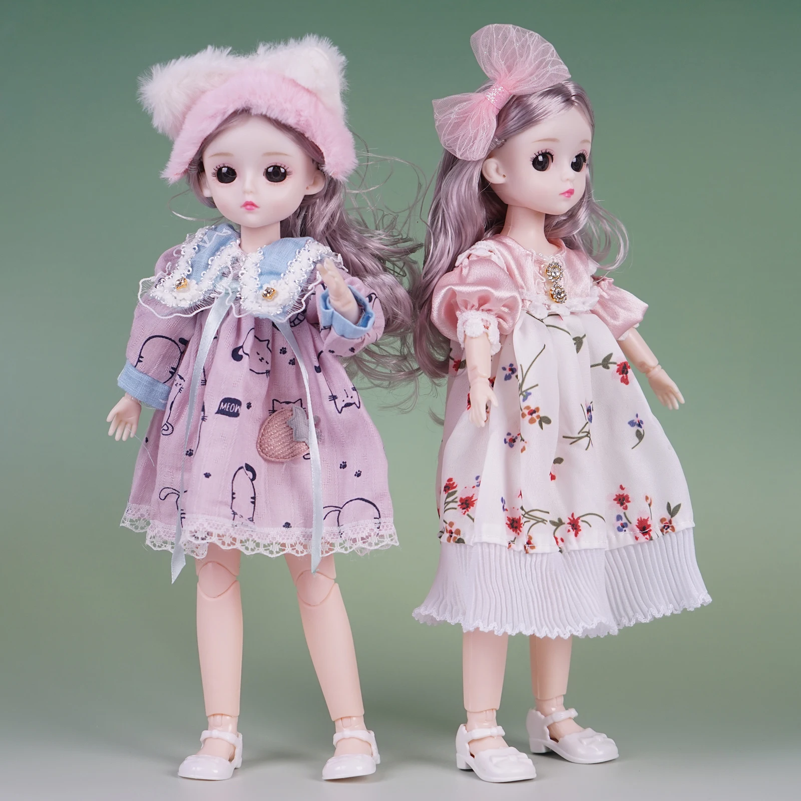 

Fashion Doll Toy, Kids Toy 1/6 BJD Doll DIY Toy Spherical Joint Doll Beautiful Animated Girl Cute Princess Doll Christmas Childr