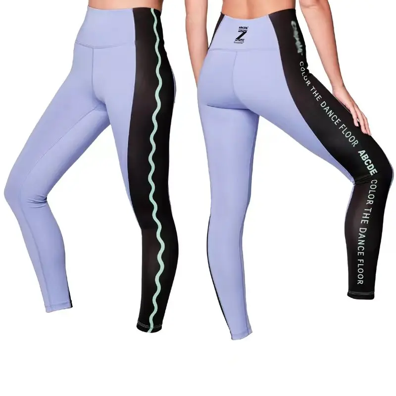 ABCDE Sports Running Dancing Quick-Dry Stretch Leggings 0244