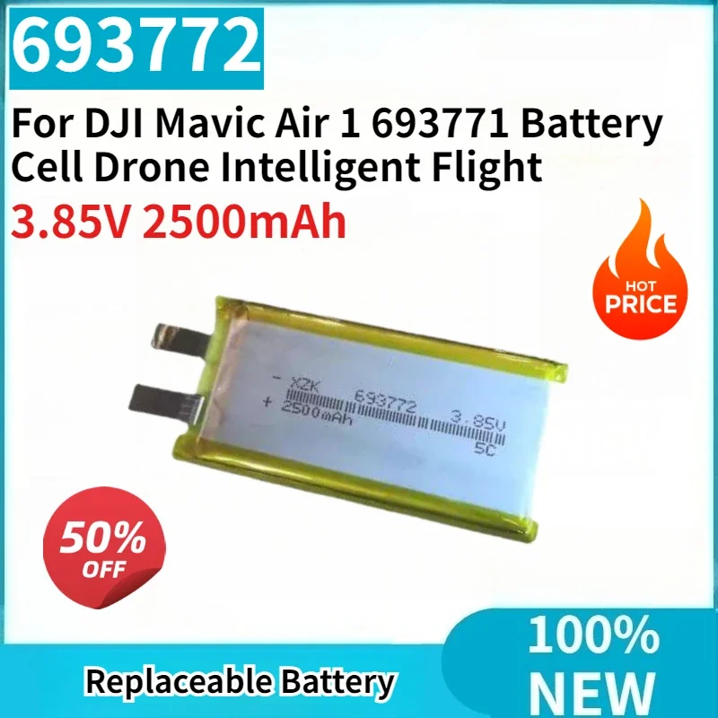 

Brand New 693772 3.85V 2500mAh Replaceable Battery for DJI Mavic Air 1 693771 Battery Cell Drone Intelligent Flight