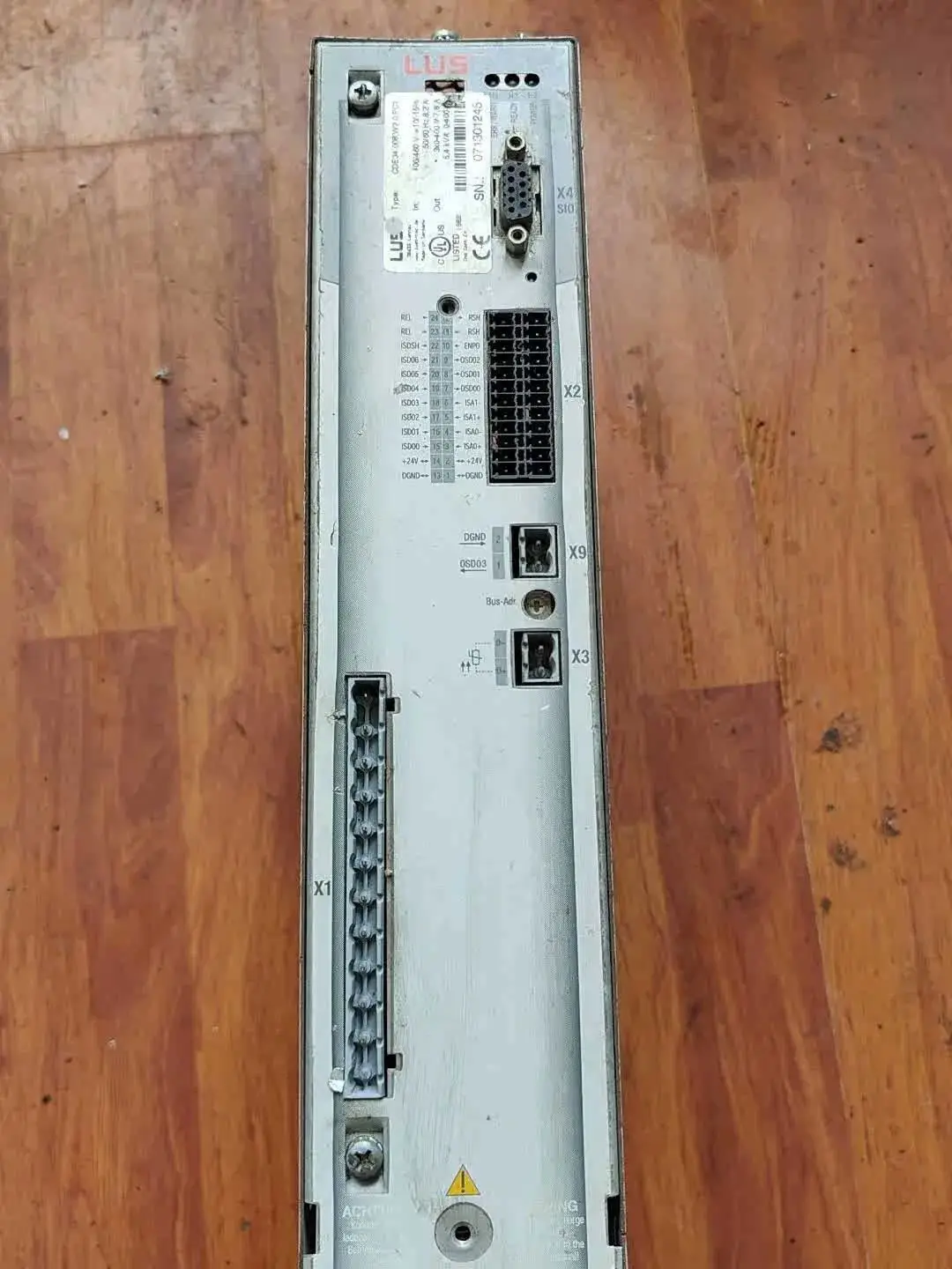 

CDE34.008.W2.0.PC1 Servo Drive Controller for LUST CDE34.008.W2.0.PC1