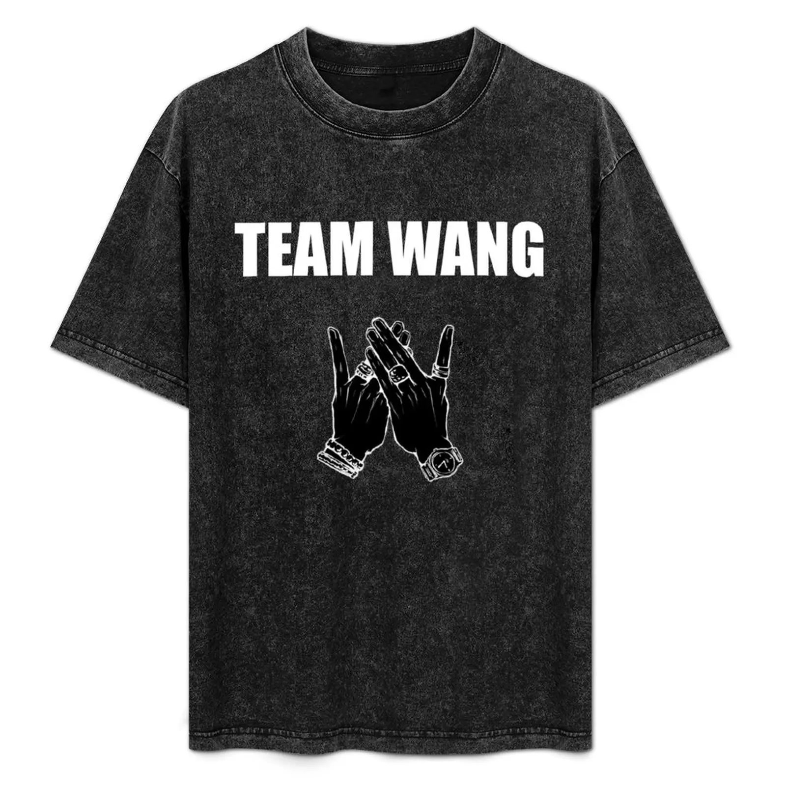

TEAM WANG T-Shirt Cool Feeling Summer Tee Shirt