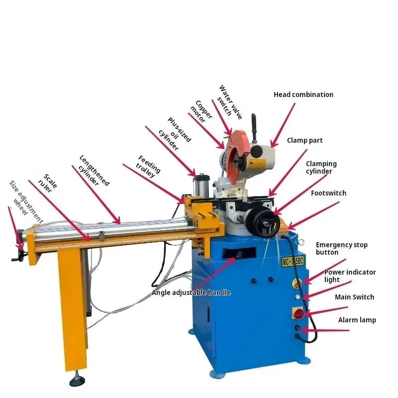 

Станок для холодной резки металлических труб из нержавеющей стали, труборез для квадратных труб