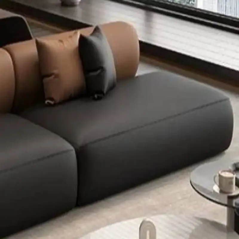 Cheap Narrow Living Room Sofas Modern Vintage Japanese Leather Living Room Sofas Curved Nordic Couch Wohnzimmer Furniture Home