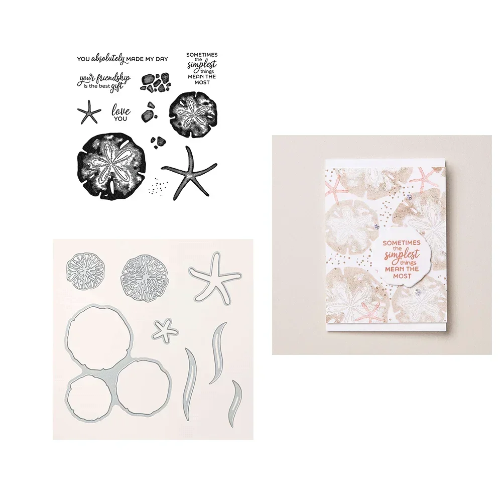 

2pcs/set House Tree Bundles Clear Stamps And Metal Cutting Dies For DIY Craft Making Card Photo Album Scrapbooking Decoration