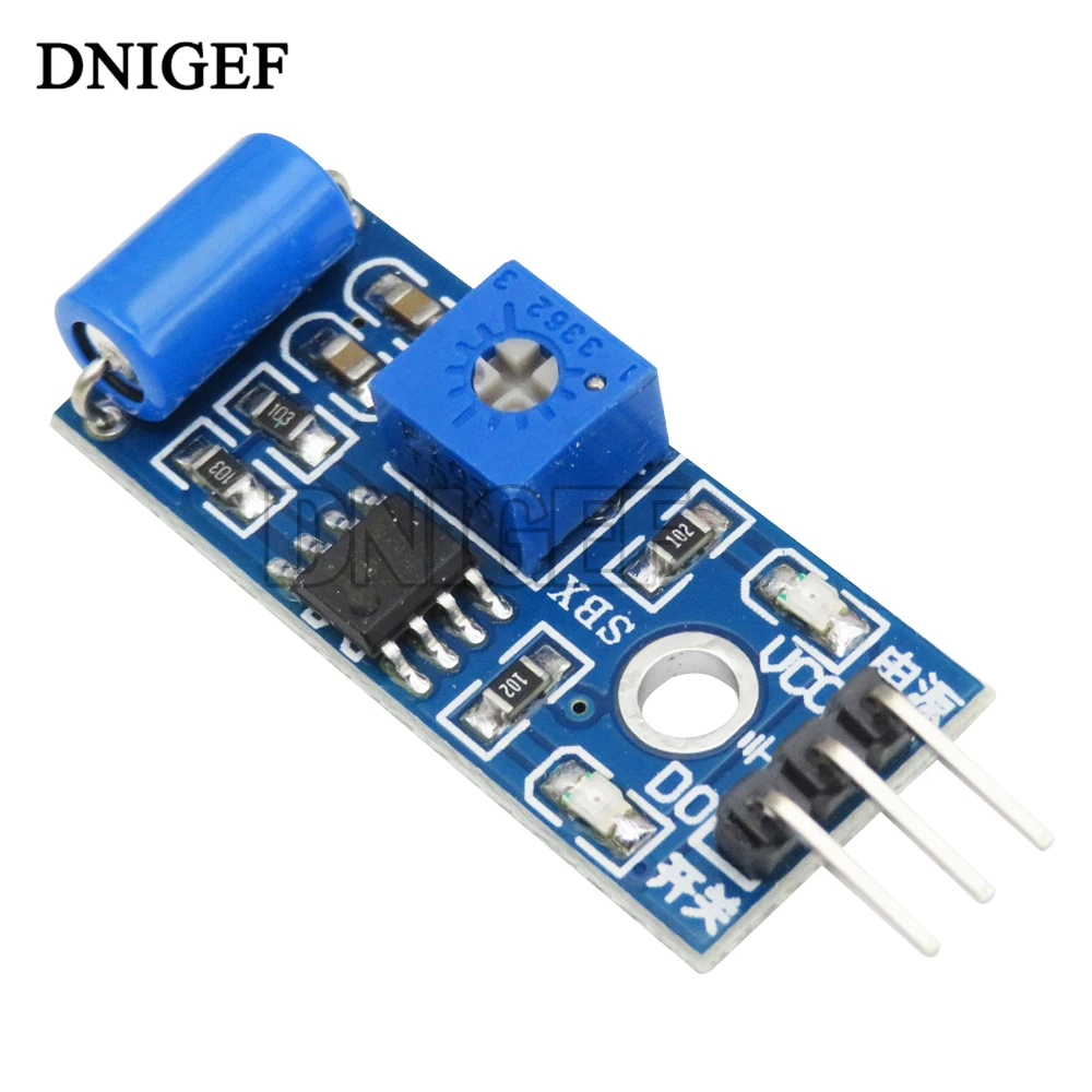 10PCS Normally Closed Type Vibration Sensor Module Alarm Sensor Module Vibration Switch SW-420 for Arduino