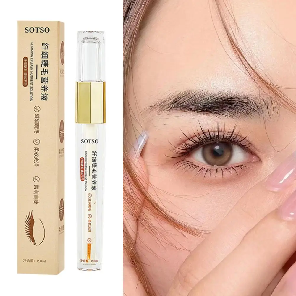 Wimpernwachstumsserum, flüssiger Wimpernverstärker, Vitamin E, Wimpernlift, Augen, Wimpern, Mascara, nährende Augenverlängerung