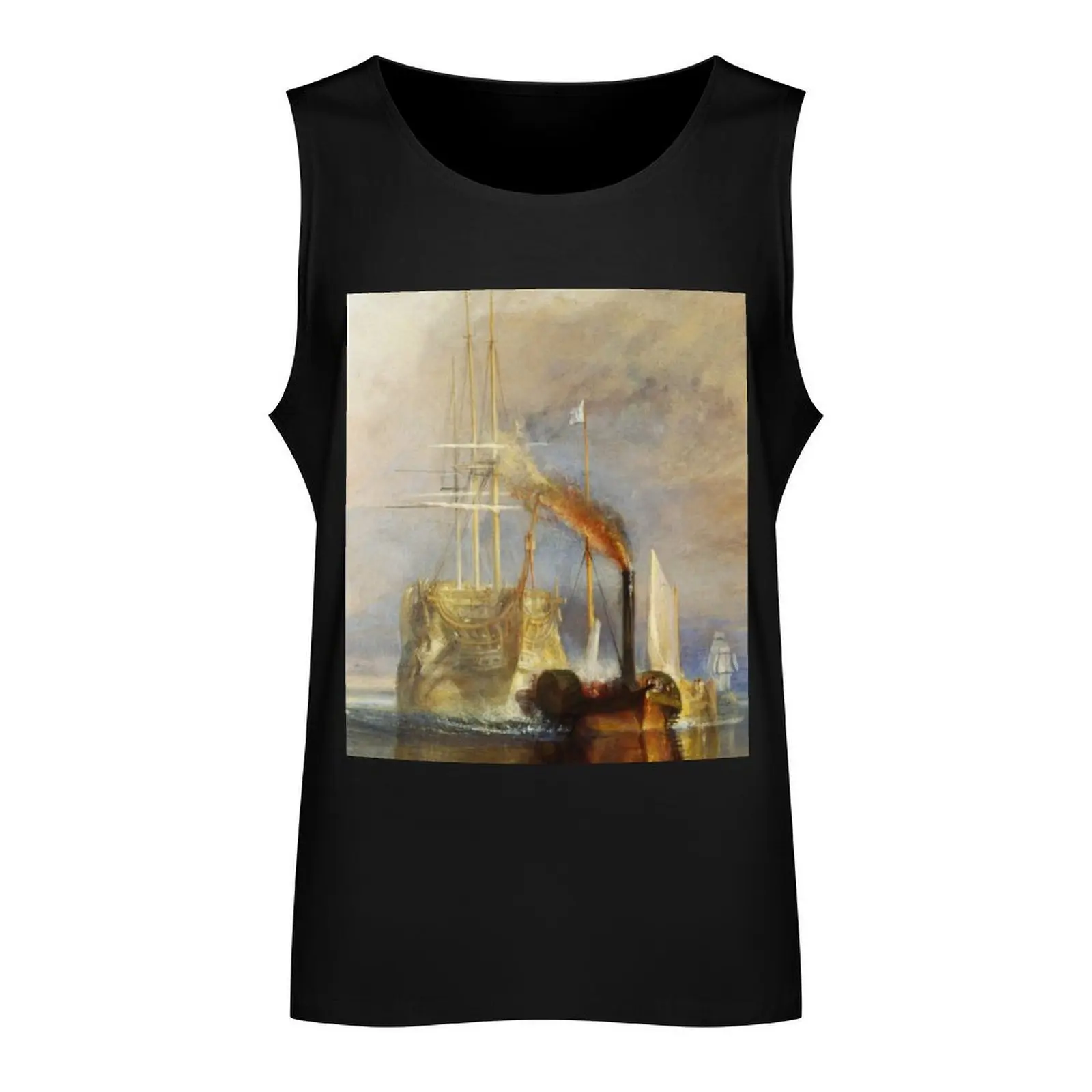 The Fighting Temeraire by JMW Turner Tank Top gym Men's clothing brands gym t shirt men