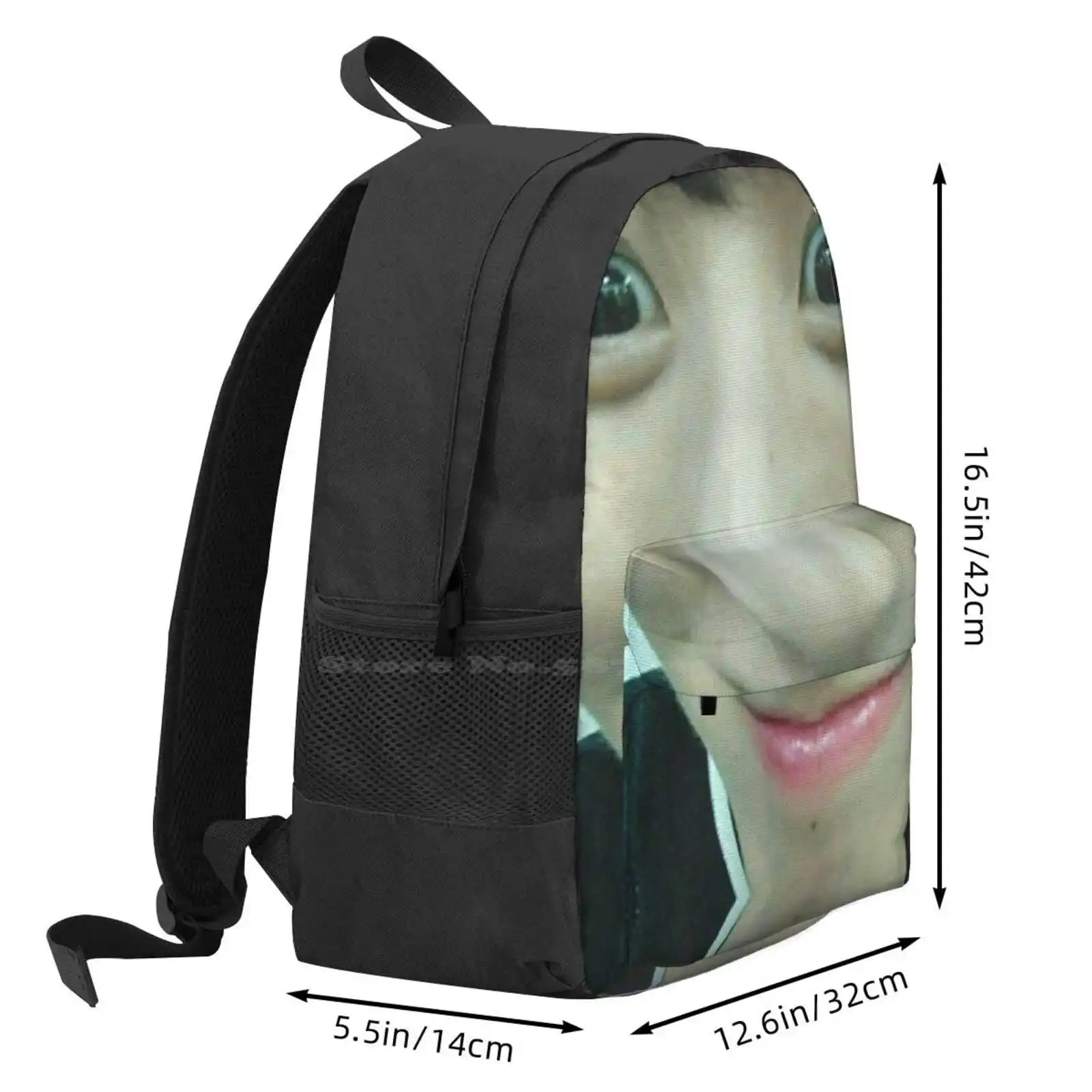 Jungkook Meme Face 2 Hot Sale Schoolbag Backpack Fashion Bags Jeon Jungkook Jk Meme Face Meme Face