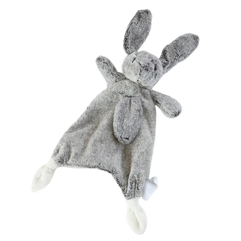 11'' Baby Sleeping for Doll Plush Figure Rabbit for Creative Hand Sewing Soft Puppet for Doll Infant Girlfriend Newborn