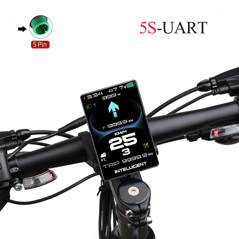 自転車 丸型 5pin モニター UART mate x