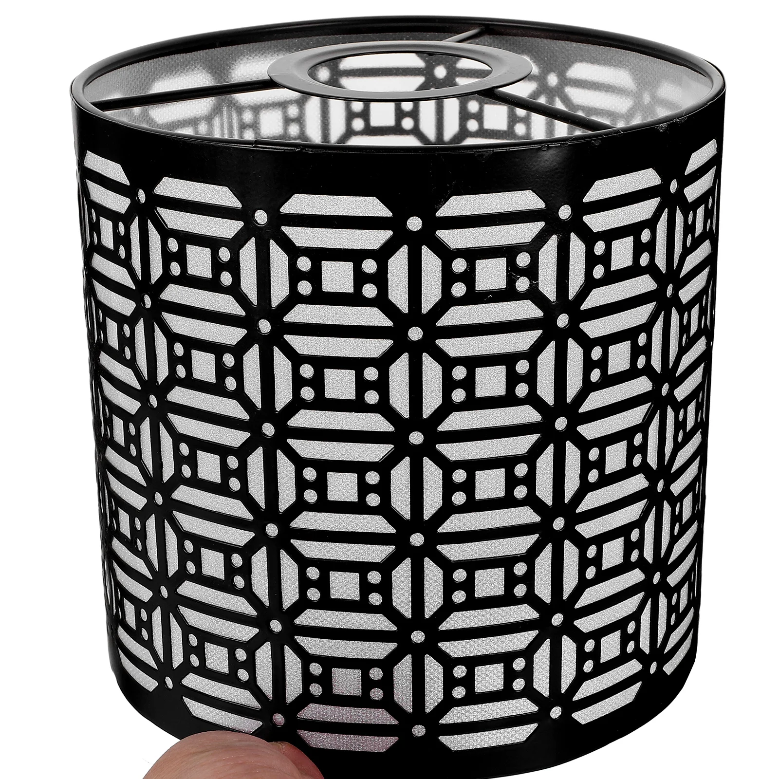 

Простой элегантный абажур, декоративная крышка, защита глаз для спальни, гостиной, отеля, смягчающий свет, барабан, настольный абажур для