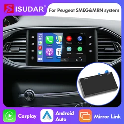 ISUDAR Wireless Carplay and Android Auto for Peugeot 208 308 508 3008 Citroën C4 DS3 DS4 DS5 SMEG MRN NAC Multimedia Accessories