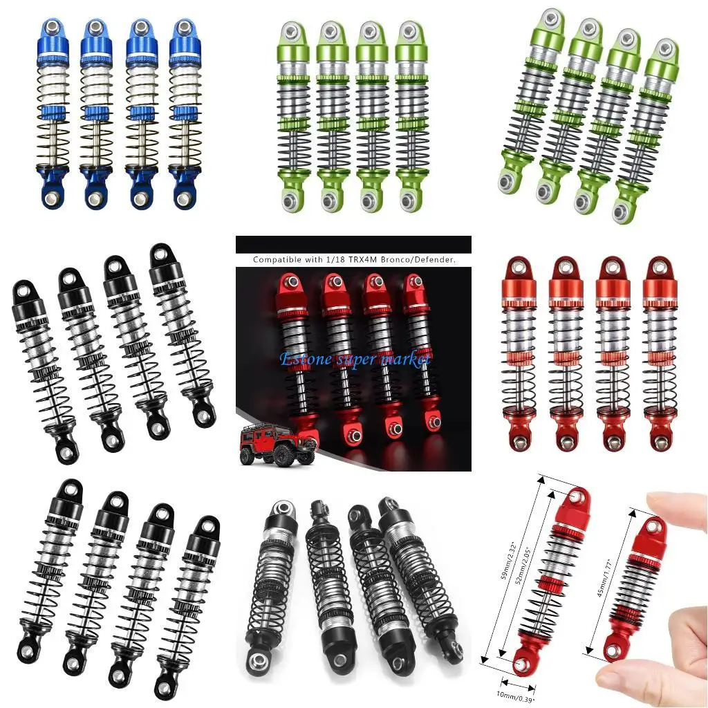 

Сверхмощные амортизаторы 090B для быстрой установки автомобиля с дистанционным управлением масштаба 1/18