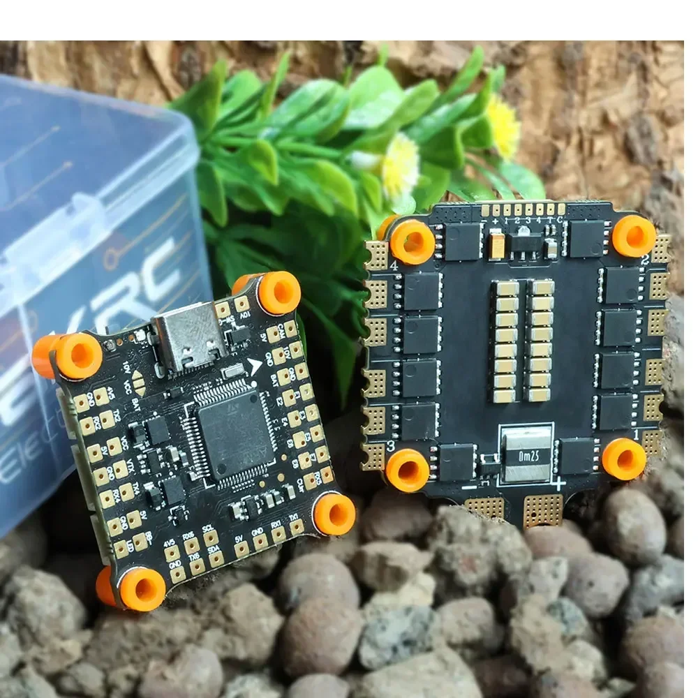 

HAKRC F722 V2 Stack F7 Контроллер полета Dual BEC с 45A/50A/60A/65A 4-в-1 бесщеточный ESC для FPV Freestyle Racing Drone