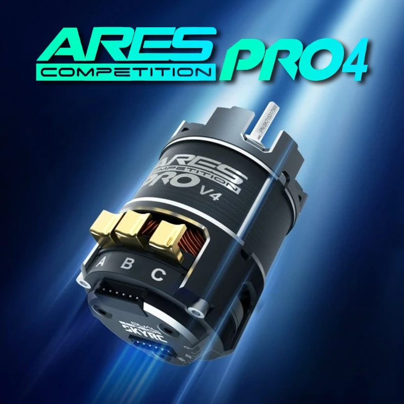 SKYRC ARES 540 Sensorgesteuerter Brushless-Motor & TS160A PRO ESC Combo & Bluetooth-Modul für 1/10 RC-Auto