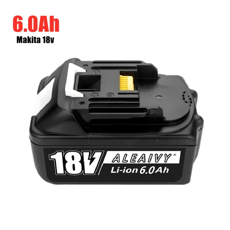 18V 3Ah 4Ah 5Ah 6Ah rechargeable lithium-ion battery pack, LCD DC18RF charger for Makita BL1840 BL1850 BL1830 BL1860B LXT400