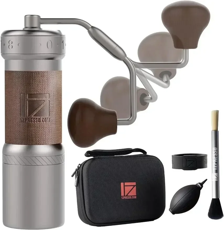 K-Ultra Manual Coffee Grinder with Carrying Case, Stainless Steel Conical Burr, Assembly  Grinder, 1Zpresso