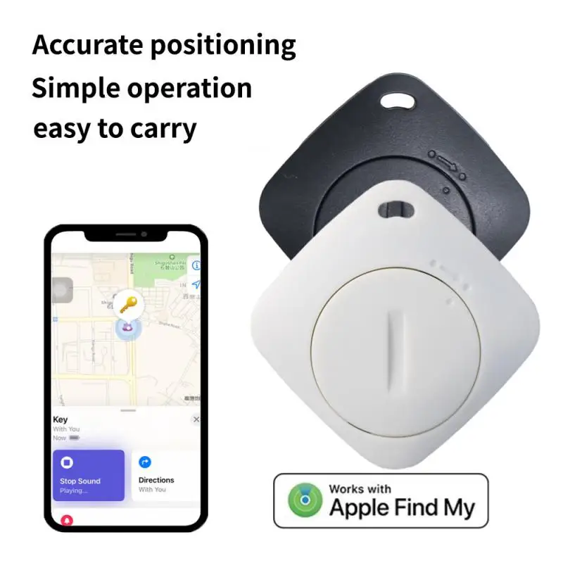 Mini traqueur GPS intelligent Bluetooth, localisateur anti-perte, ITag pour les personnes âgées, les enfants, les clés, le portefeuille, la recherche d'animaux de compagnie, Apple Find My