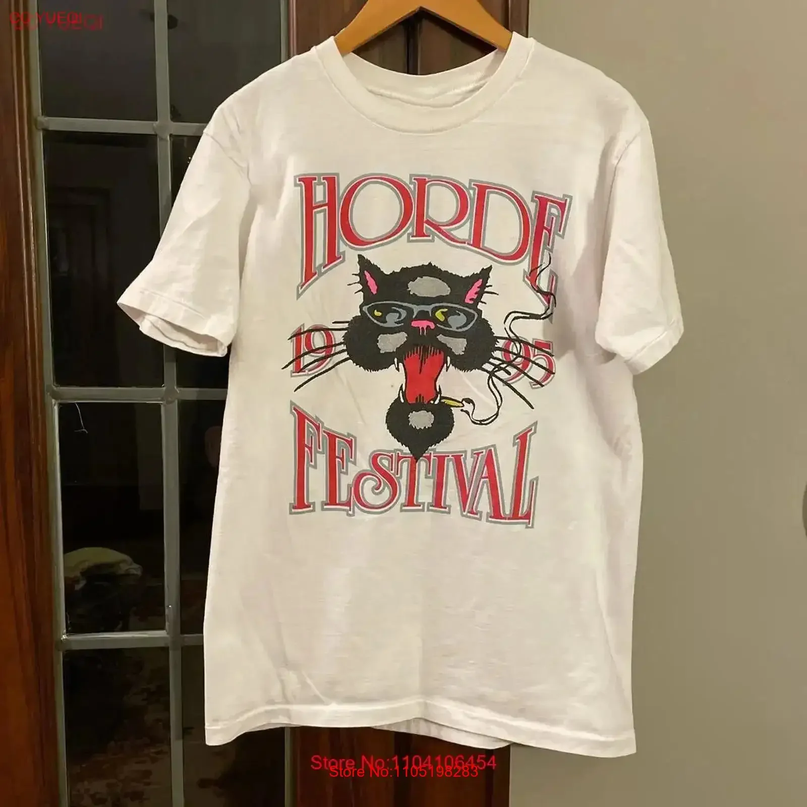 

Blues Traveler Horde Festival Concert T Shirt UU401 vintage Washed fashion Casual Stretched designer clothes graphic