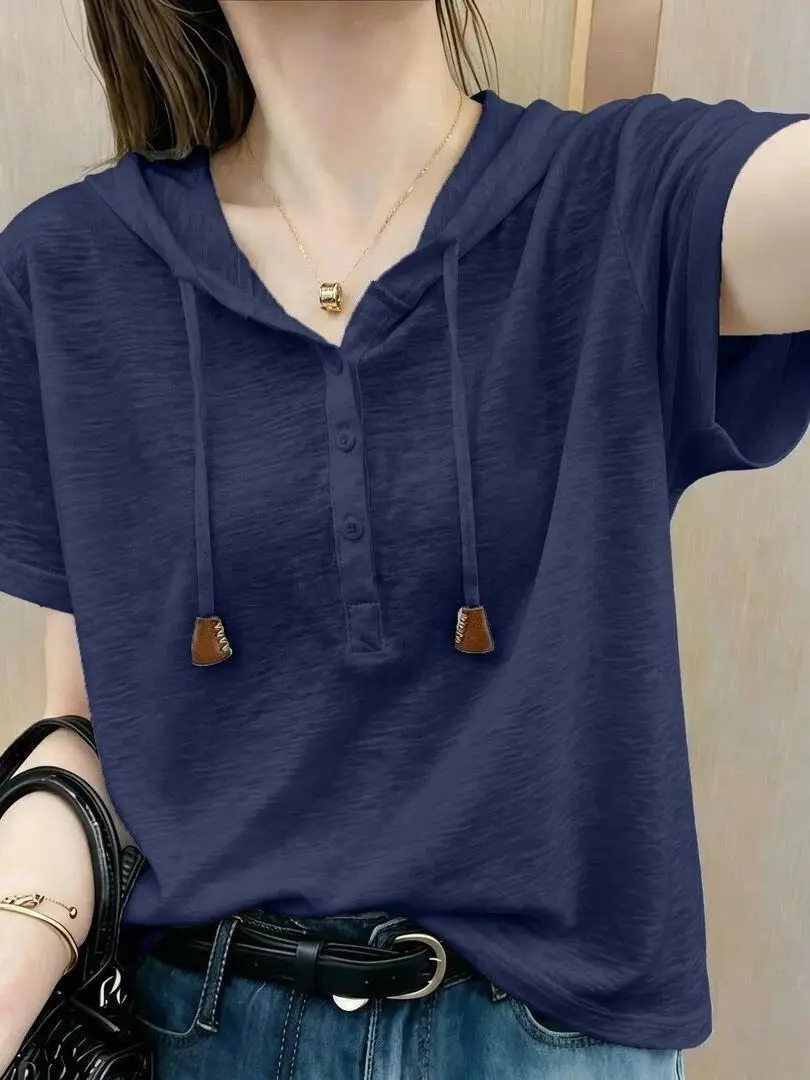 camiseta-holgada-de-manga-corta-para-mujer-de-algodon-de-bambu-con-bolsillo-con-boton-y-panuelo-color-liso-estilo-coreano-adelgazante-novedad-de-verano