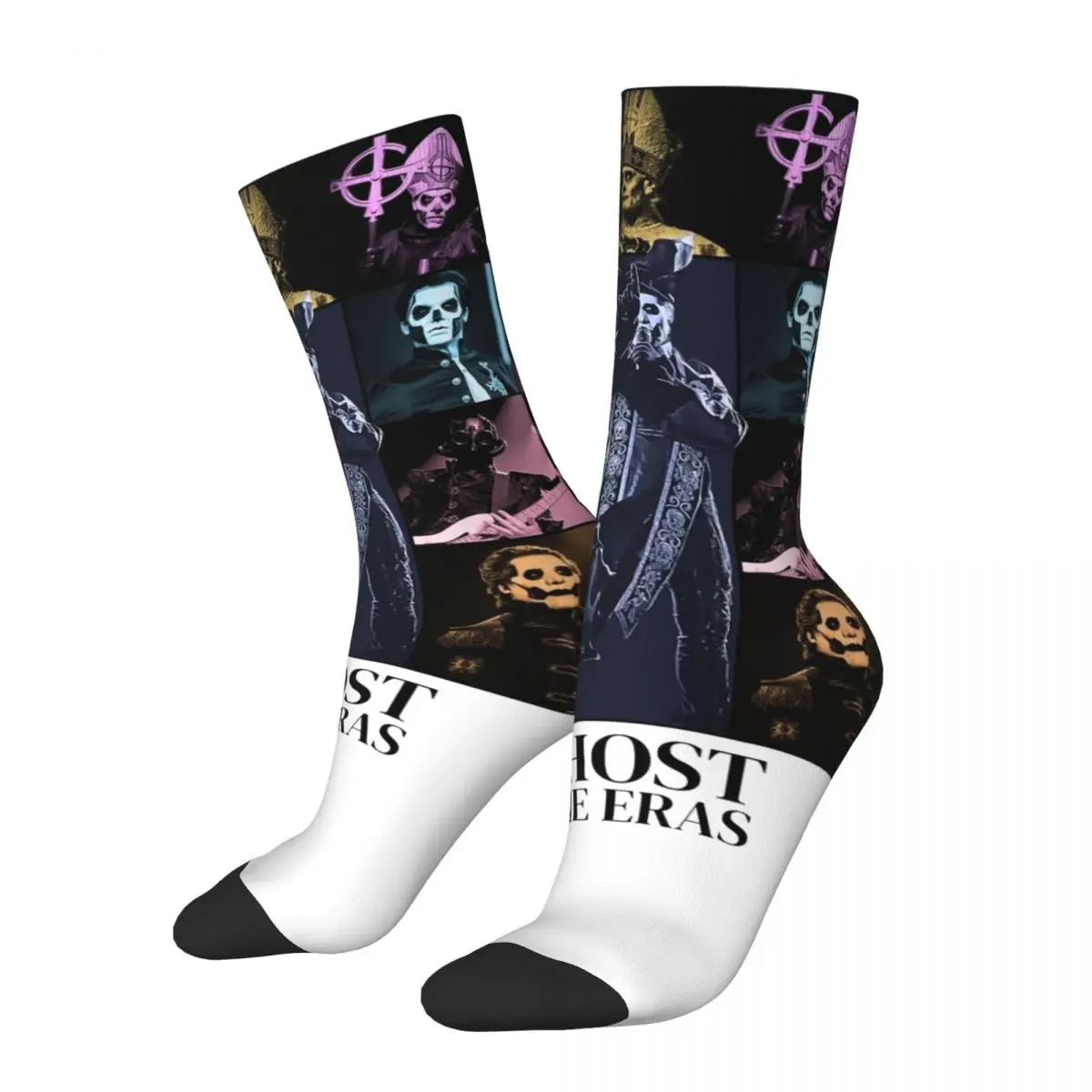 

Winter Warm Hip-hop Unisex Ghost B.C. Band Socks Sweat Absorbing Skateboard Socks