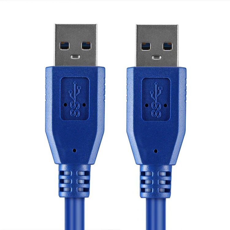 USB 3.0คุณภาพสูงสาย USB ชายชาย M/M ประเภท A USB 3.0 Extension สายไฟสาย0.5M/1.5M/3M