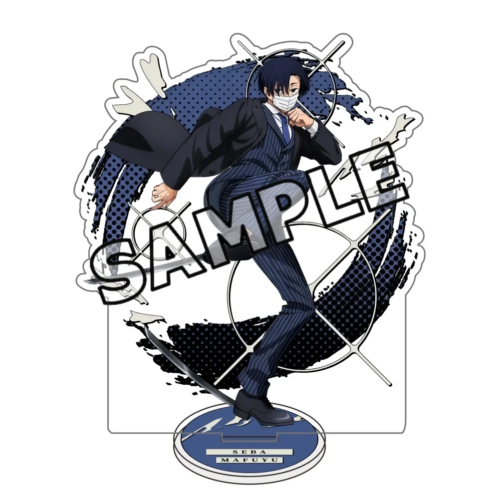 Anime Sakamoto Days Acrylic Stand 15cm Natsuki Seiba Shin Asakura Shishiba Nagumo Osaragi Keychain Character Model Nice Gift