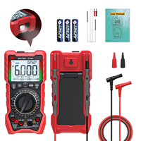 ZOTEK ZT-980 Digital Multimeter Tester True RMS 6000 Counts High Precision Display NCV,Measures Voltage Current Resistance