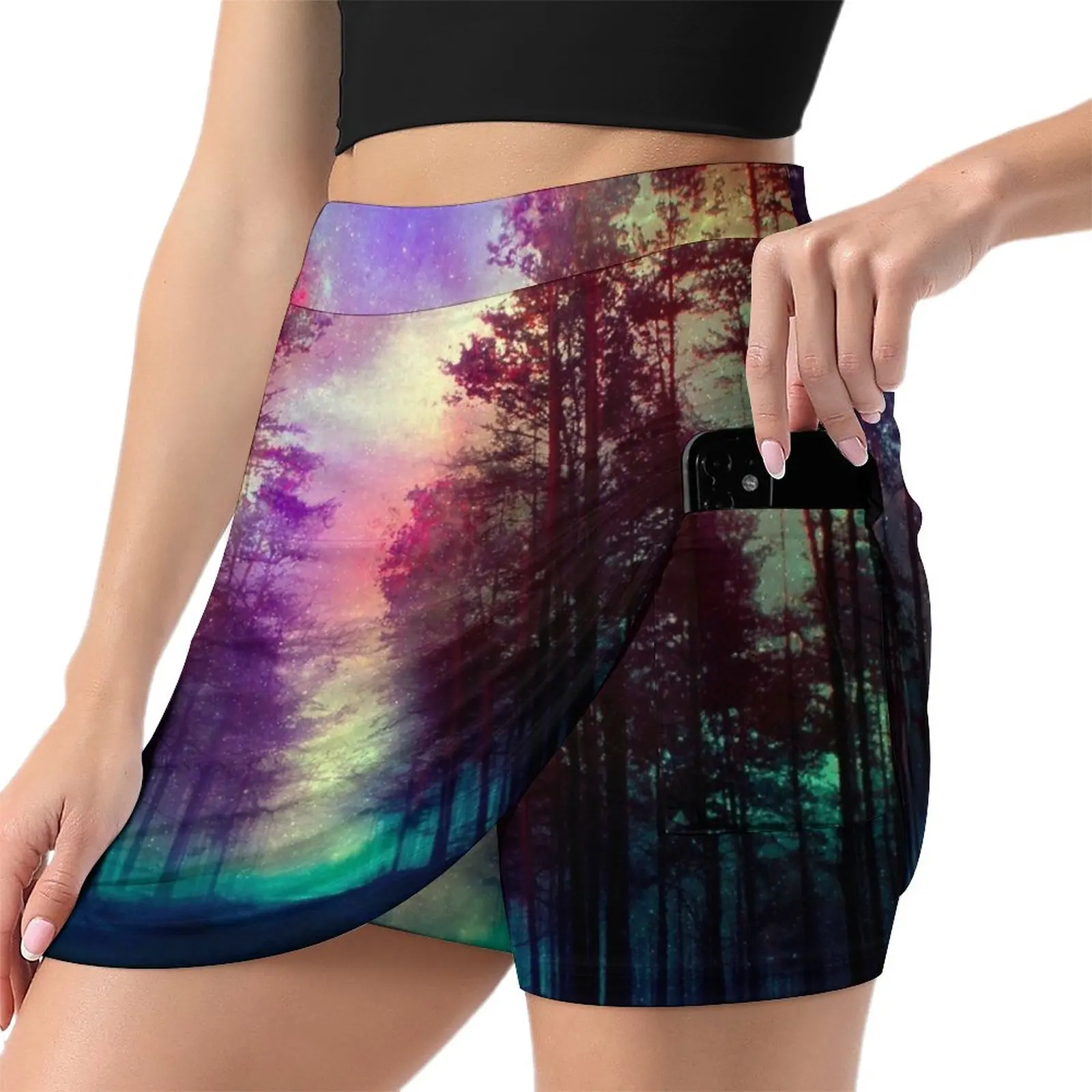 Magical Forest Light Proof Trouser Skirt women's golf wear summer 90s aesthetic