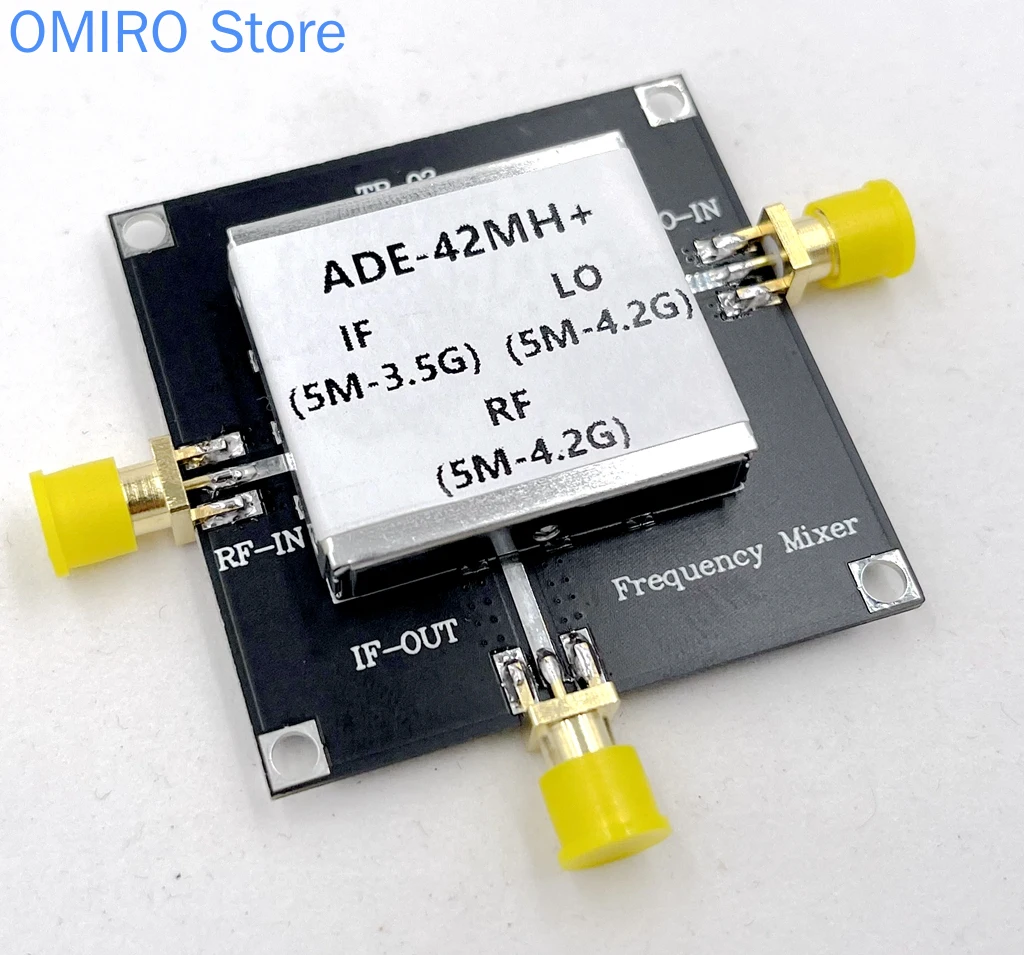 

Ade-42mh + Passive Broadband Mixer High Frequency Mixer 5m-4.2g Double Balanced Mixer Module