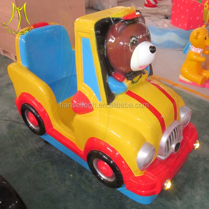 Hansel popular coin operated games indoor kiddie ride kids on ride toy cars