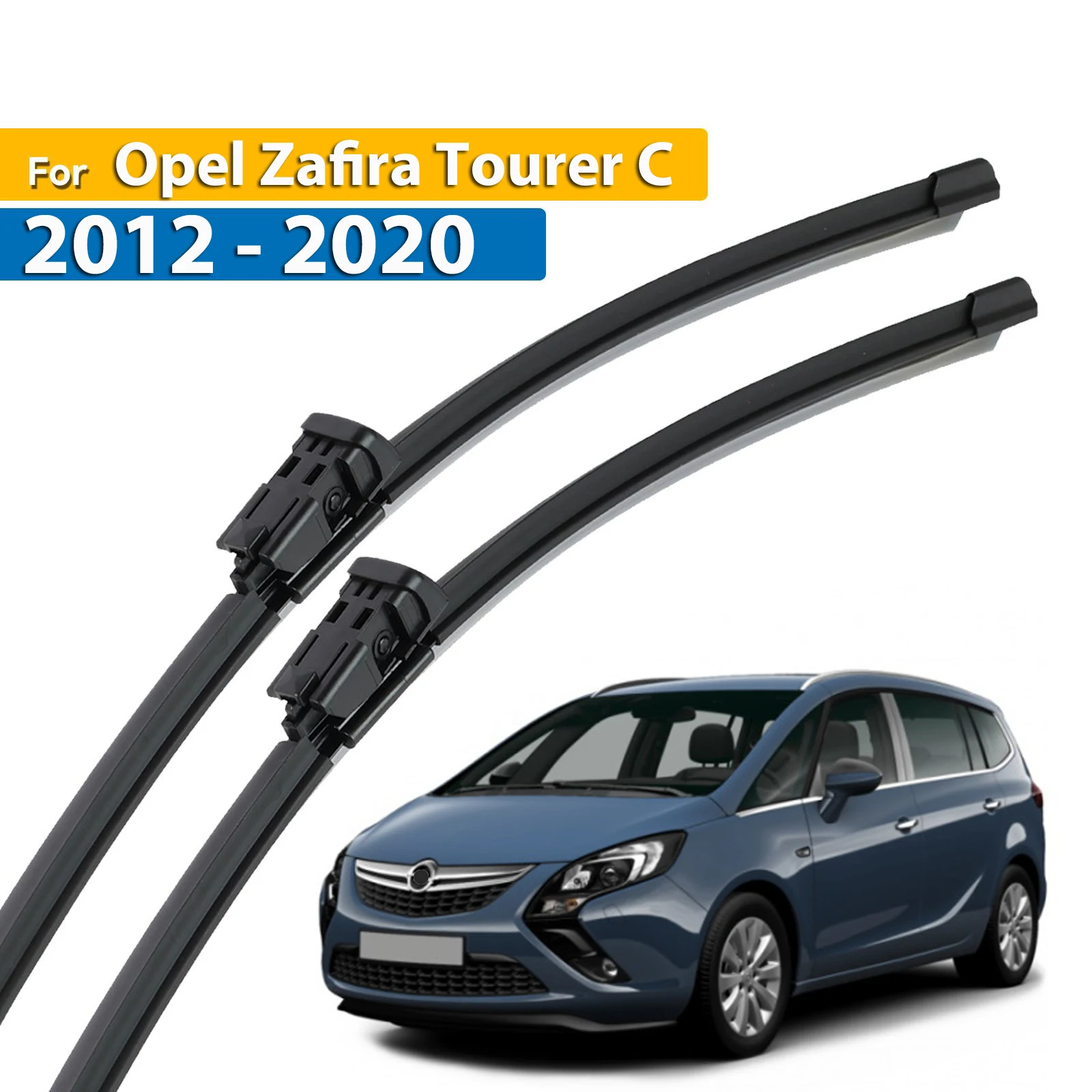 Erick limpador lhd lâminas de limpador dianteiro para opel zafira tourer c 2012 - 2020 pára-brisas janela do carro escovas de chuva 30 "+ 28"