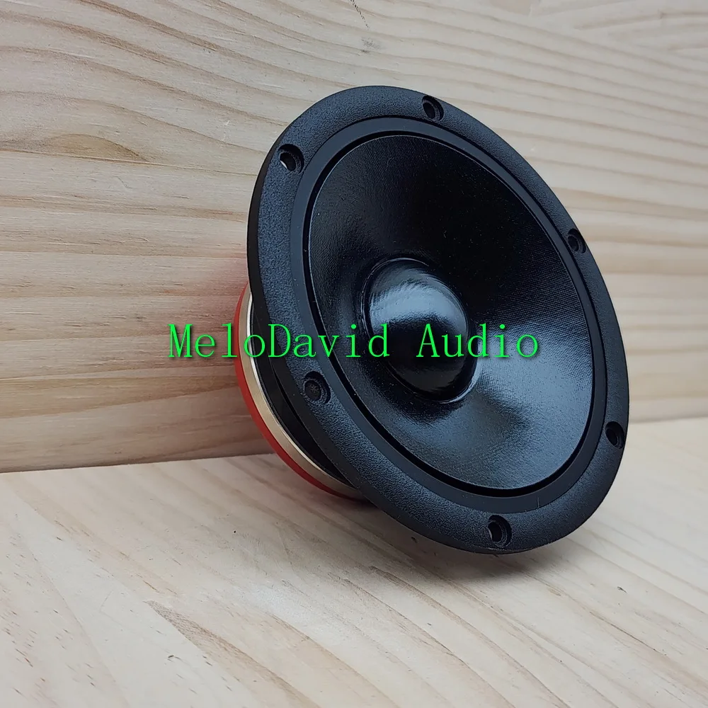 A Pair 2Pcs  of  MeloDavid  black pearl studio 3.5inch  Ultra paper  cone pure midrange speaker